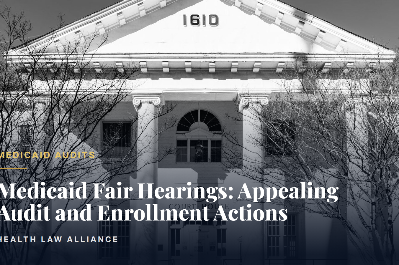 Medicaid Fair Hearings: Appealing Audit and Enrollment Actions