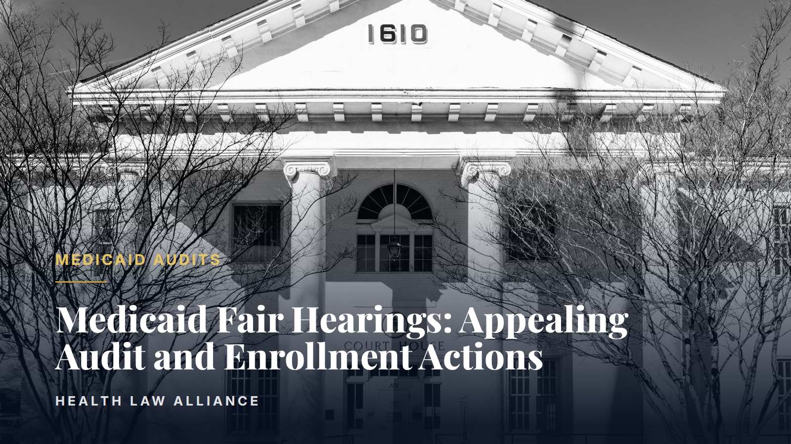 Medicaid Fair Hearings: Appealing Audit and Enrollment Actions