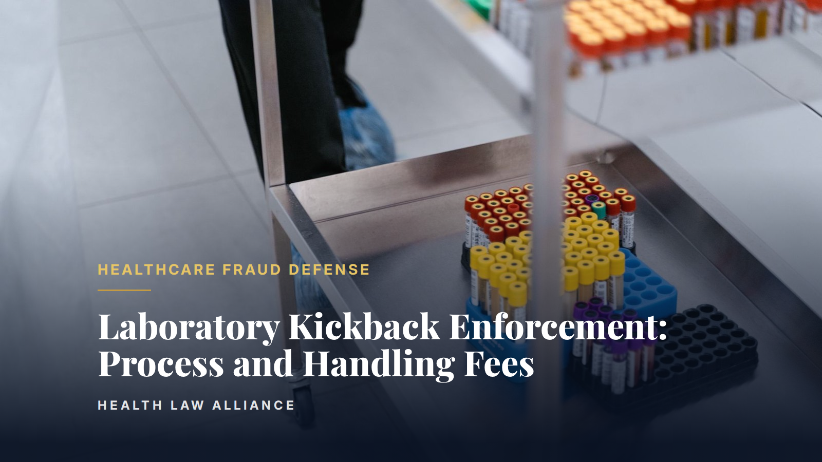 Laboratory Kickback Enforcement: Process and Handling Fees