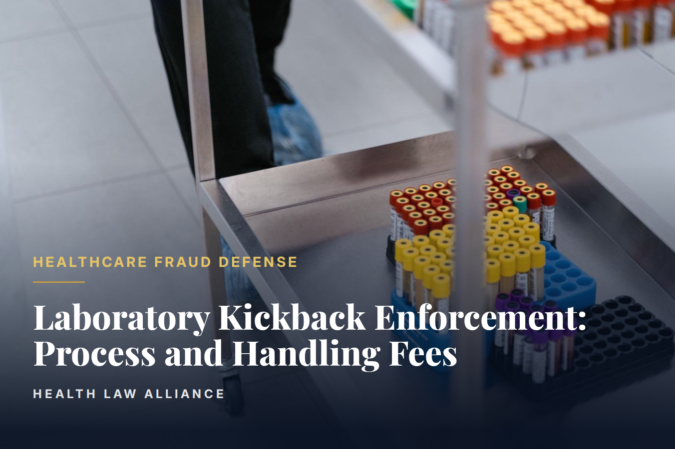 Laboratory Kickback Enforcement: Process and Handling Fees