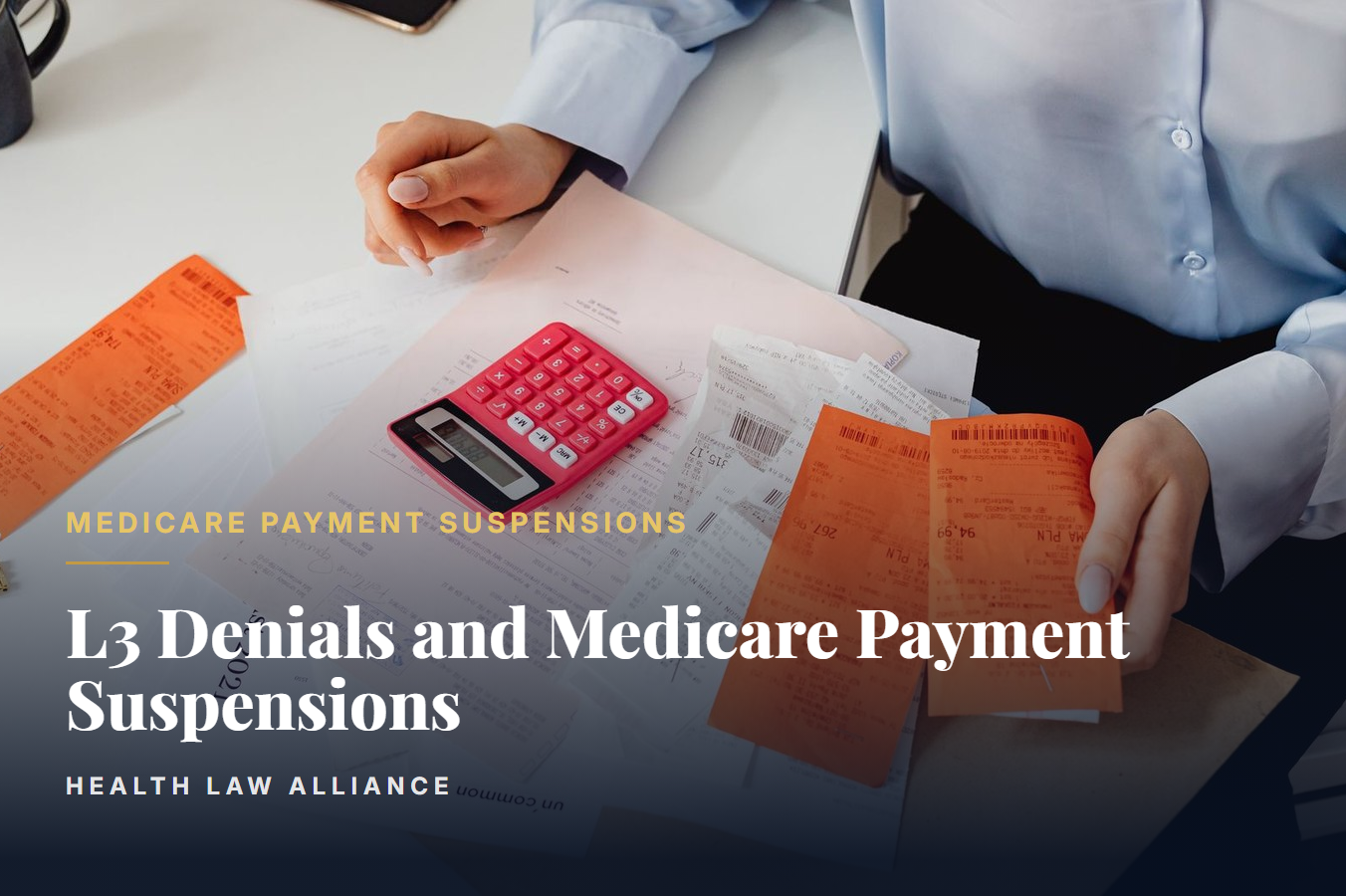 A provider reconciles payment records with a calculator