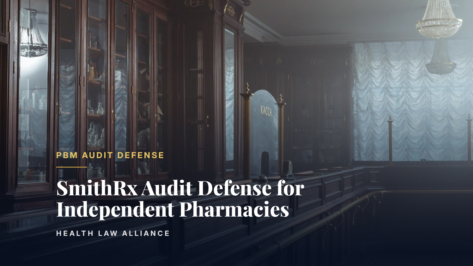 SmithRx Audit Defense for Independent Pharmacies
