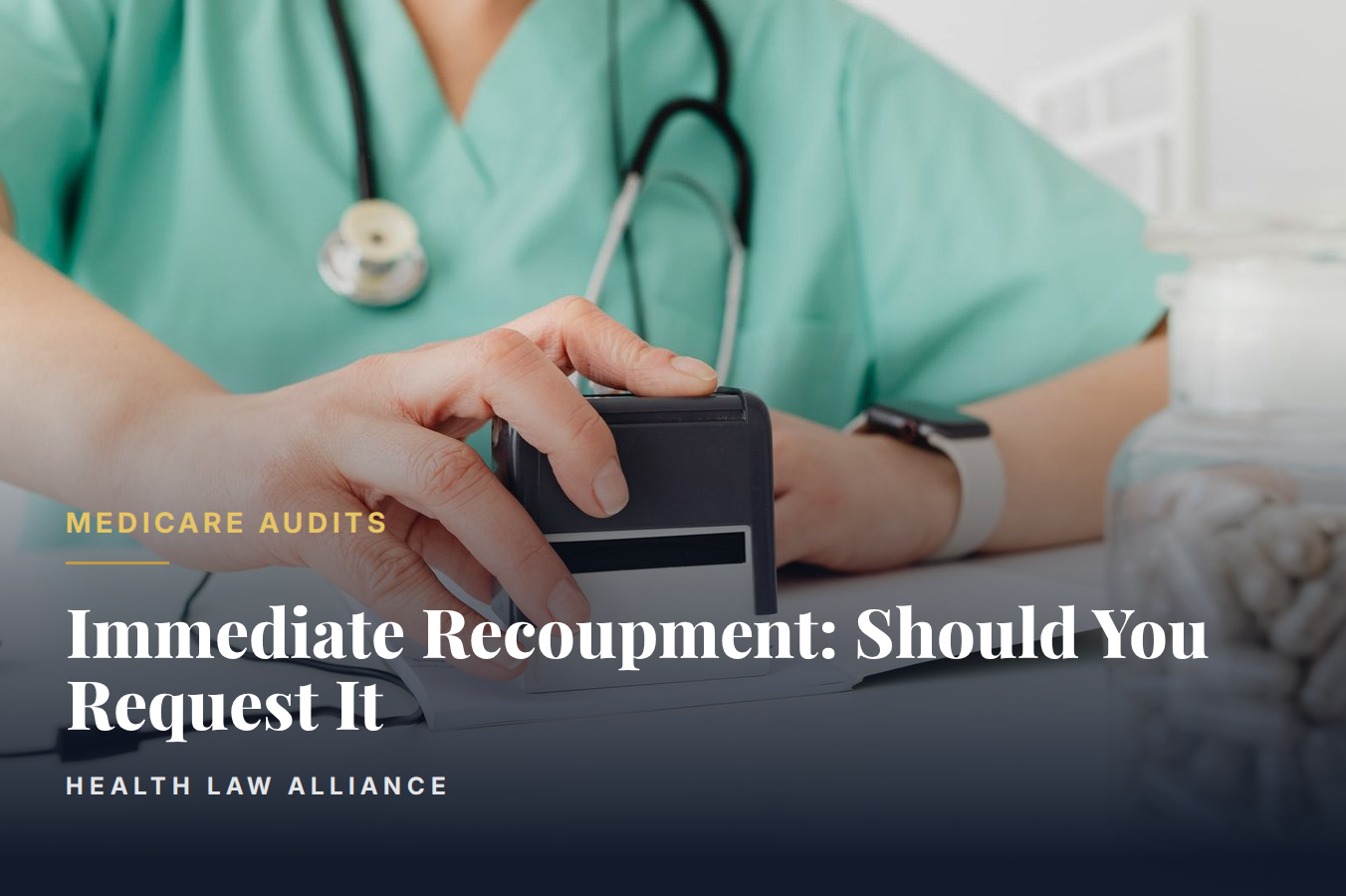 Immediate Recoupment: Should You Request It