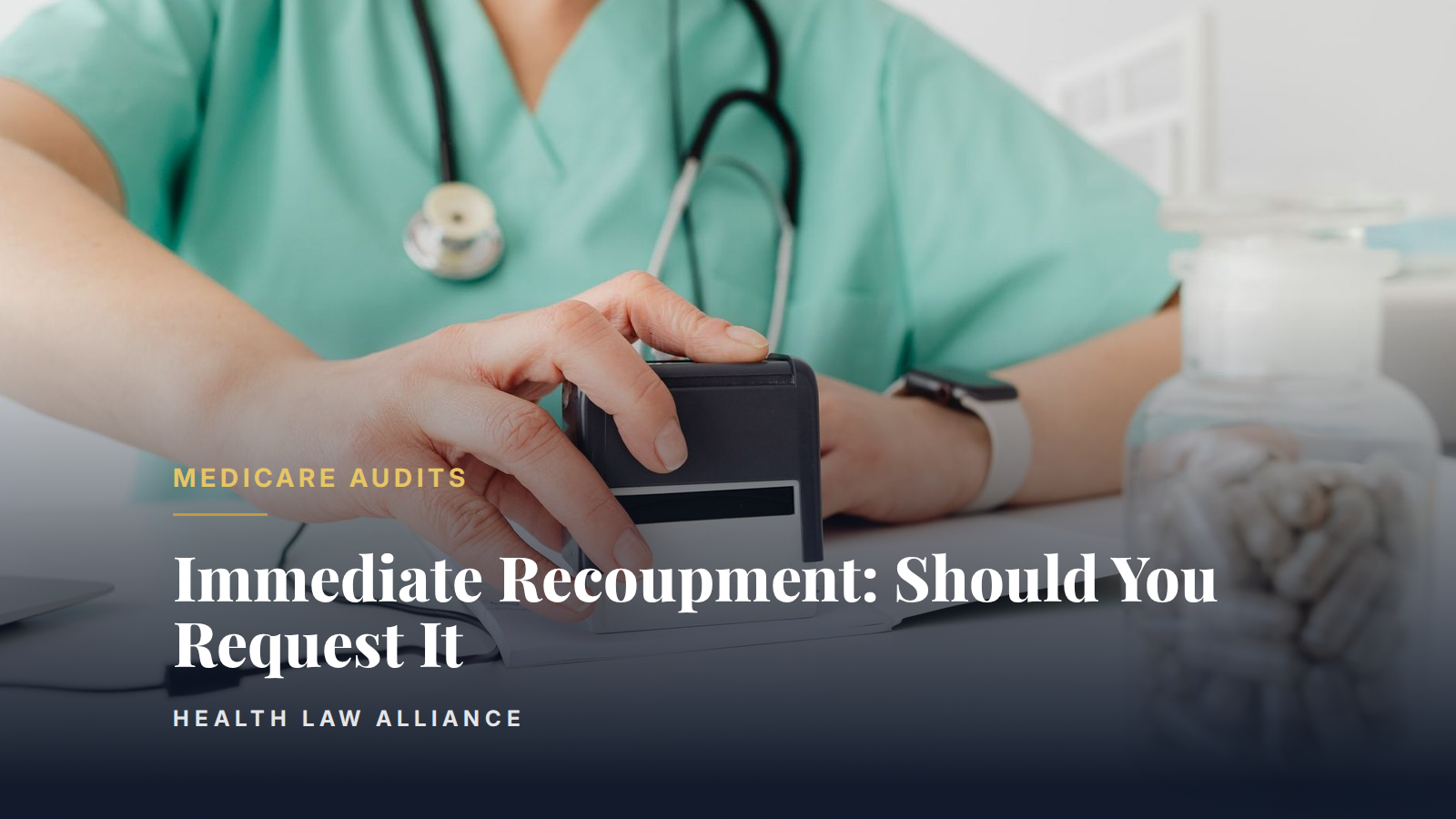 Immediate Recoupment: Should You Request It