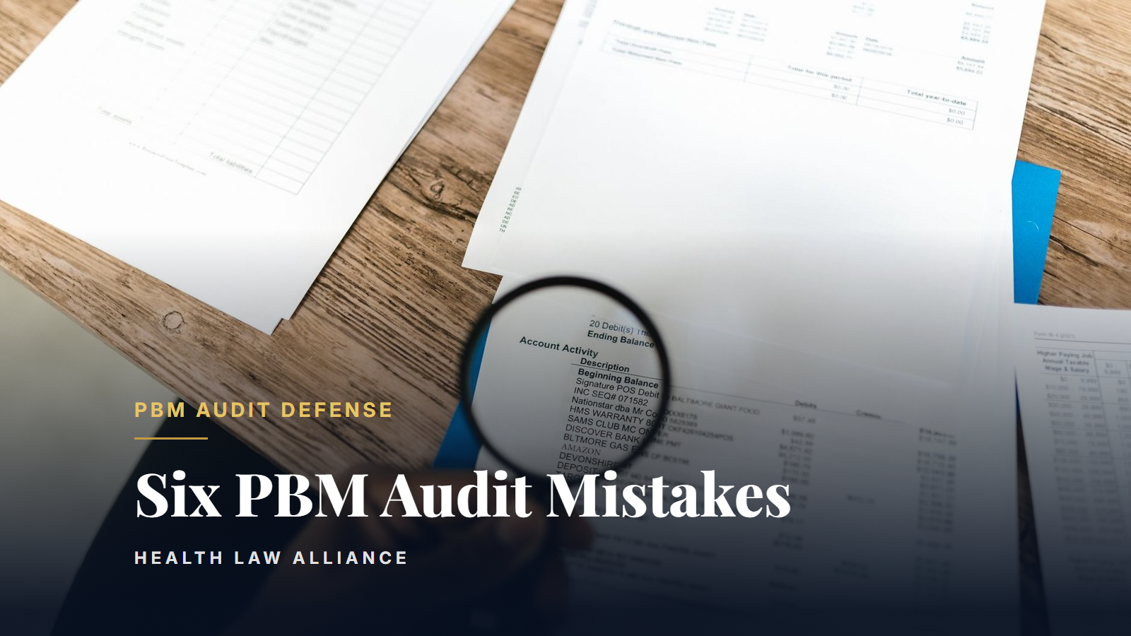 PBM audit documents under review