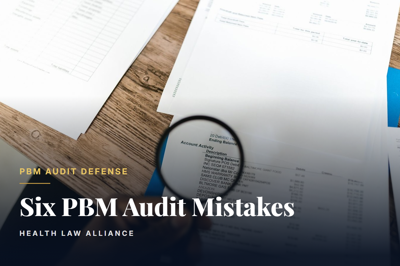 PBM audit documents under review