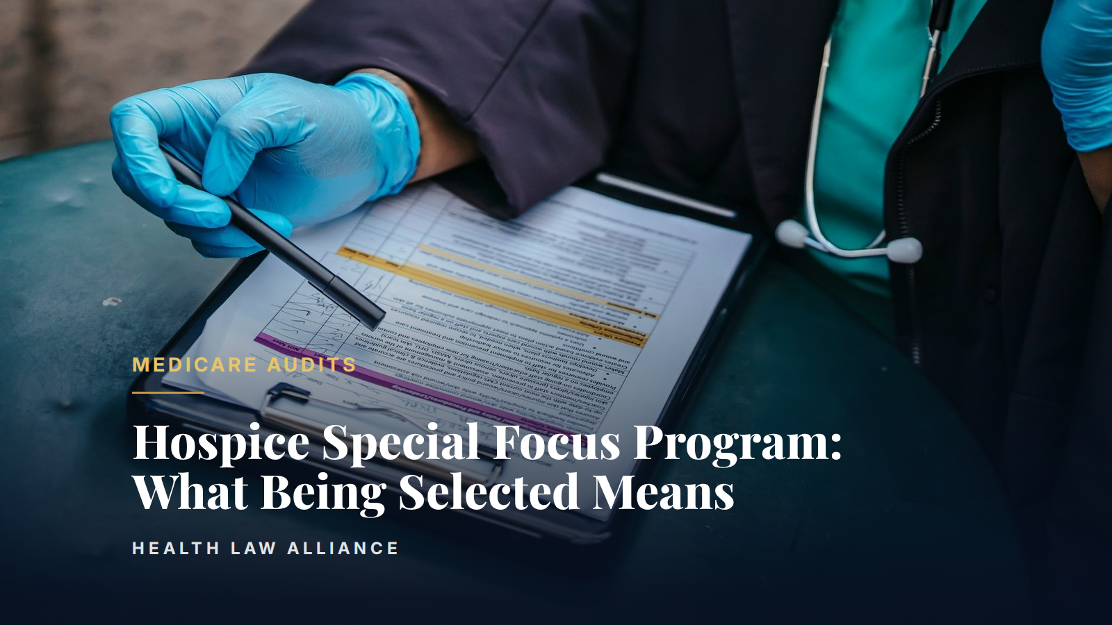 Hospice Special Focus Program: What Being Selected Means