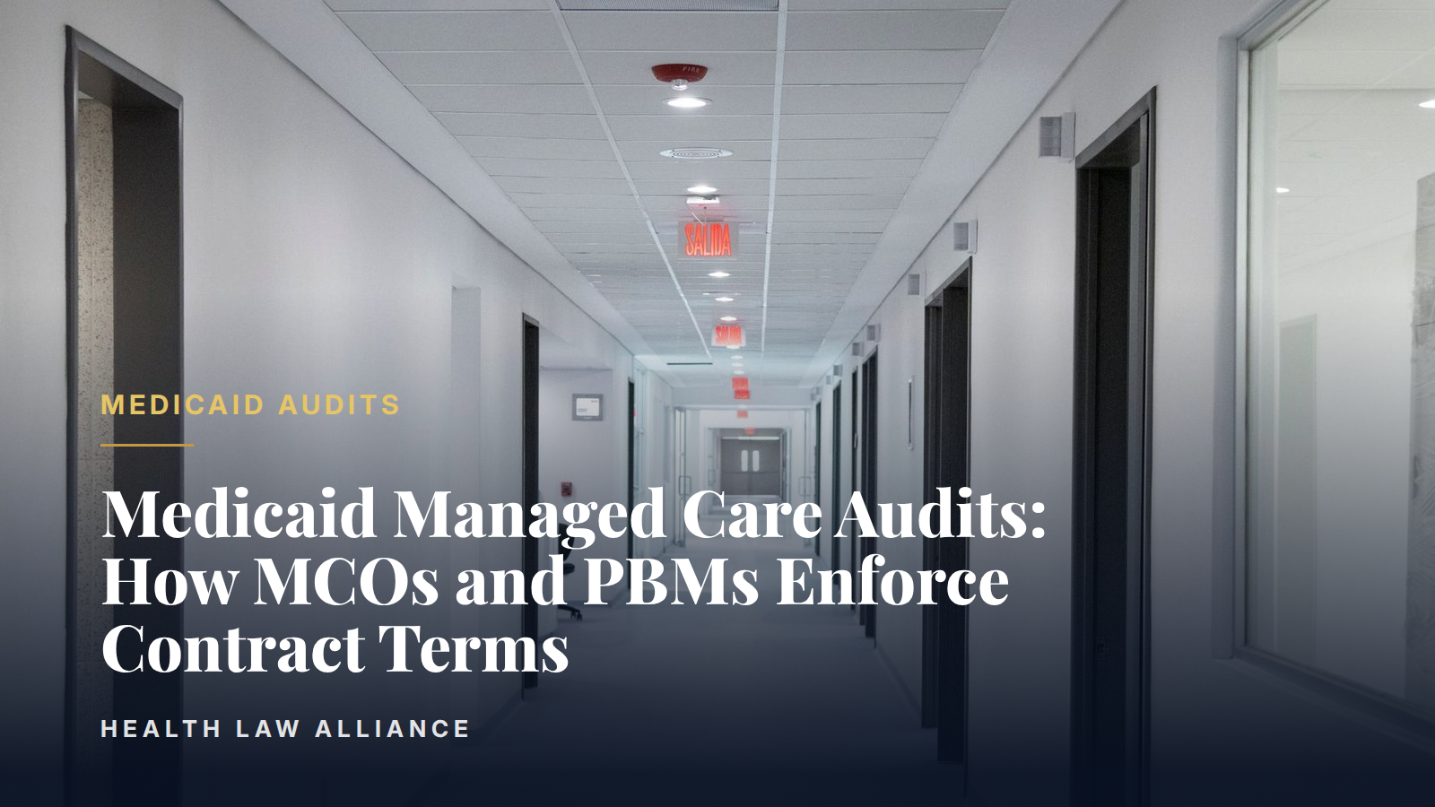 Medicaid Managed Care Audits: How MCOs and PBMs Enforce Contract Terms