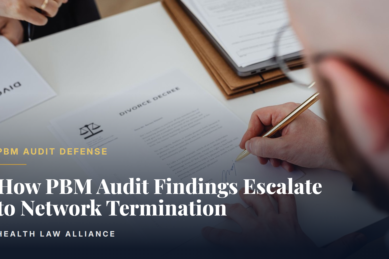 How PBM Audit Findings Escalate to Network Termination