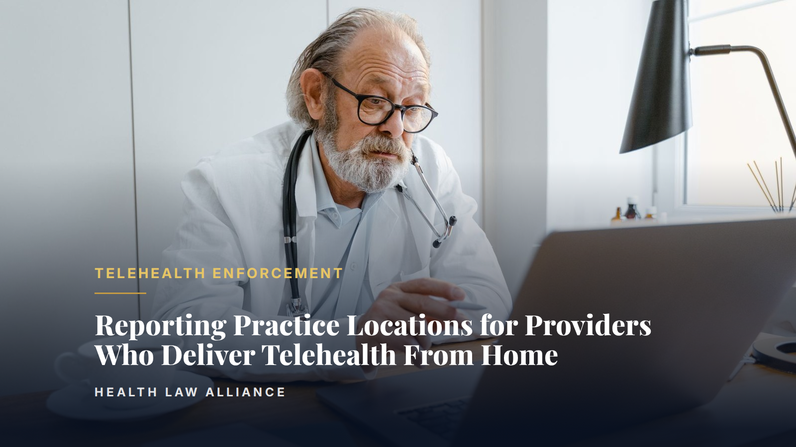 Reporting Practice Locations for Providers Who Deliver Telehealth From Home