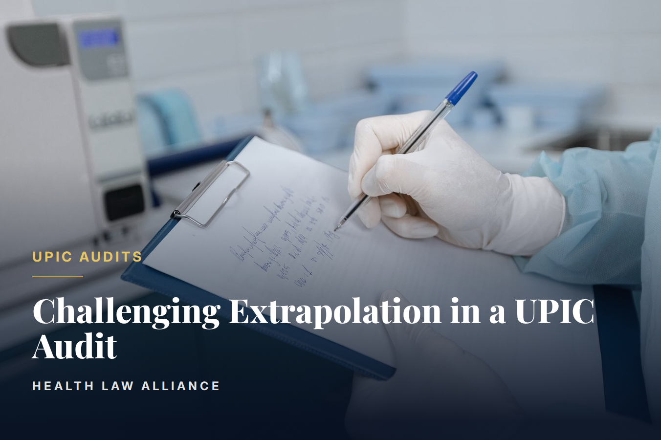 Challenging Extrapolation in a UPIC Audit