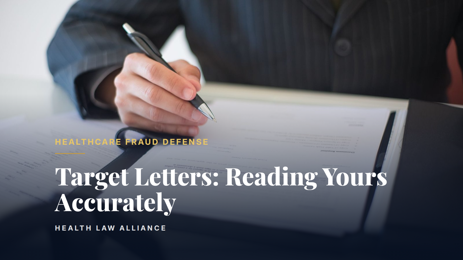 Target Letters: Reading Yours Accurately