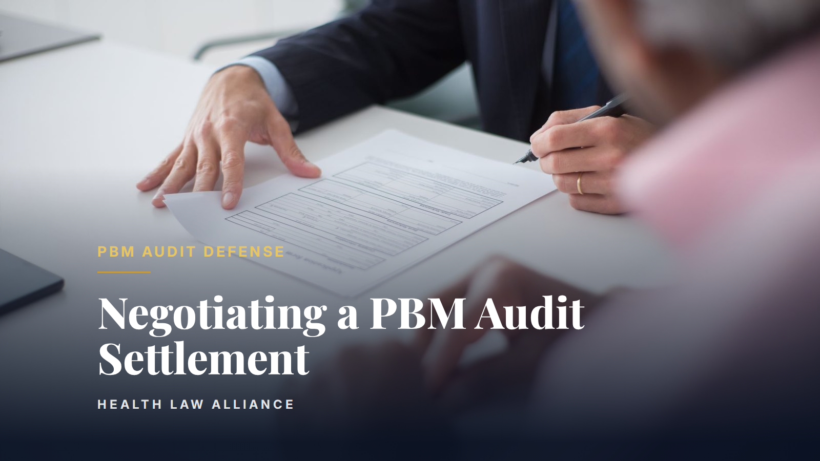 Negotiating a PBM Audit Settlement