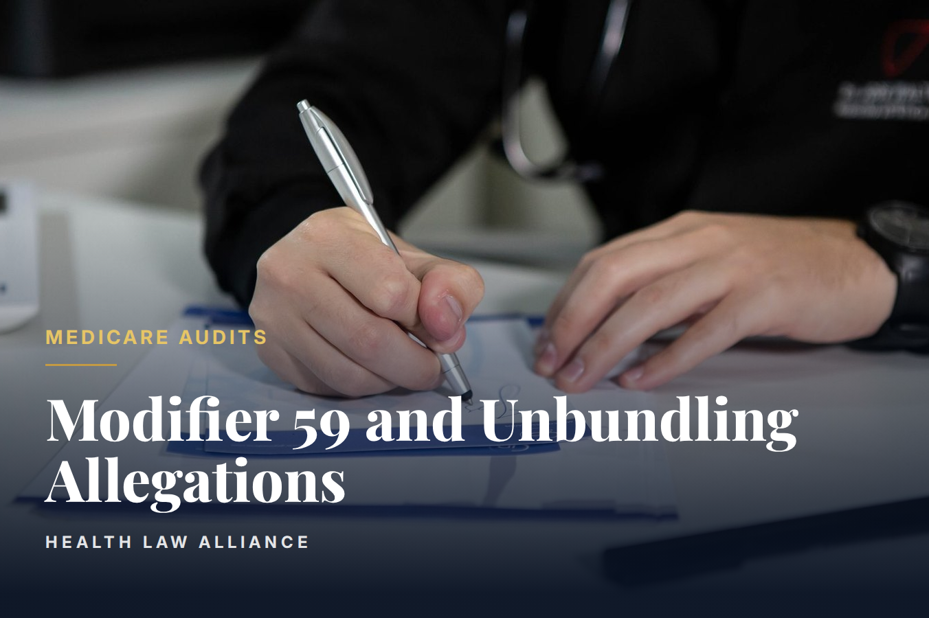 Modifier 59 and Unbundling Allegations
