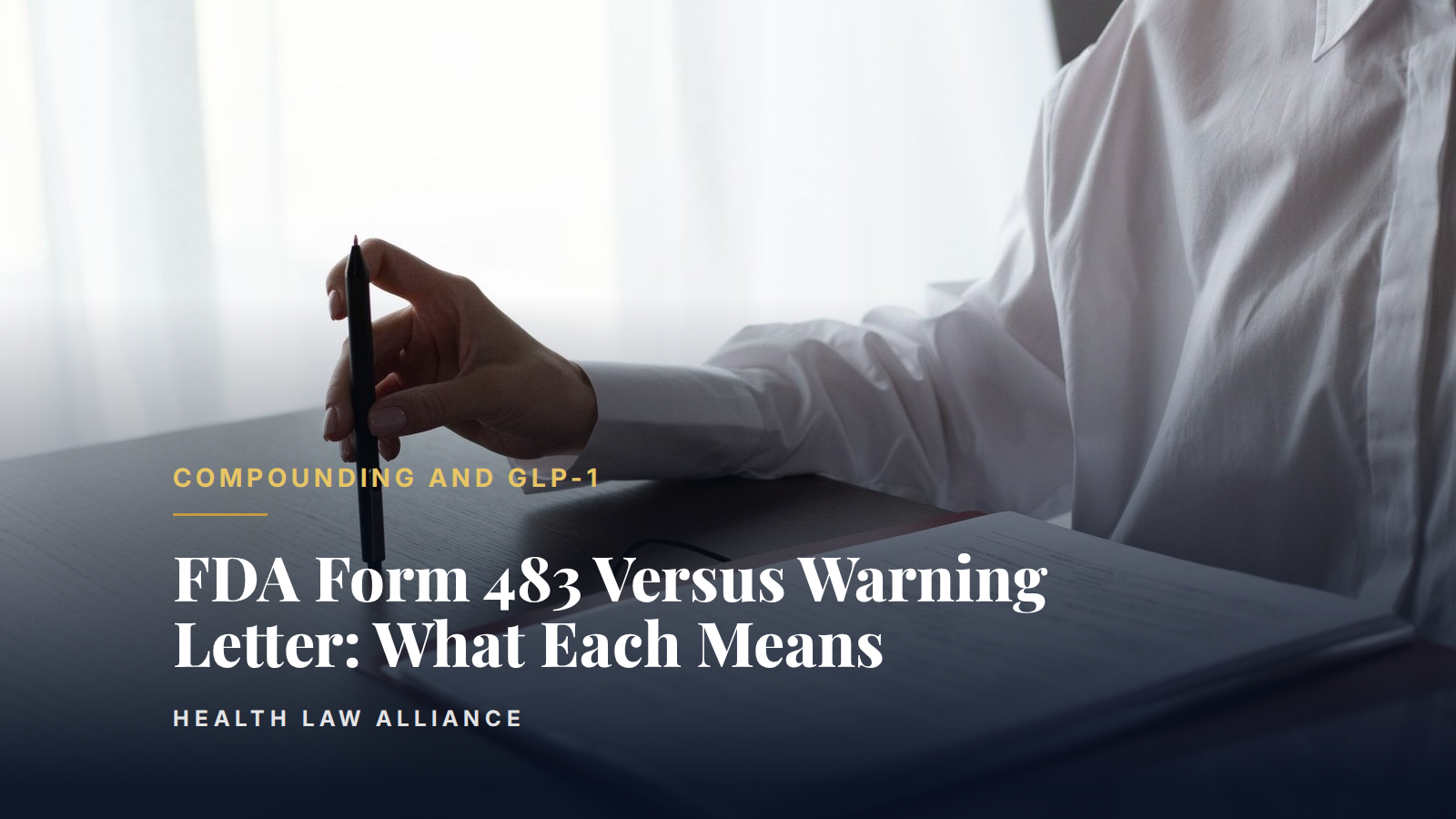 FDA Form 483 Versus Warning Letter: What Each Means