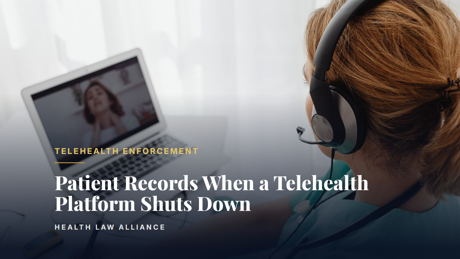 Patient Records When a Telehealth Platform Shuts Down