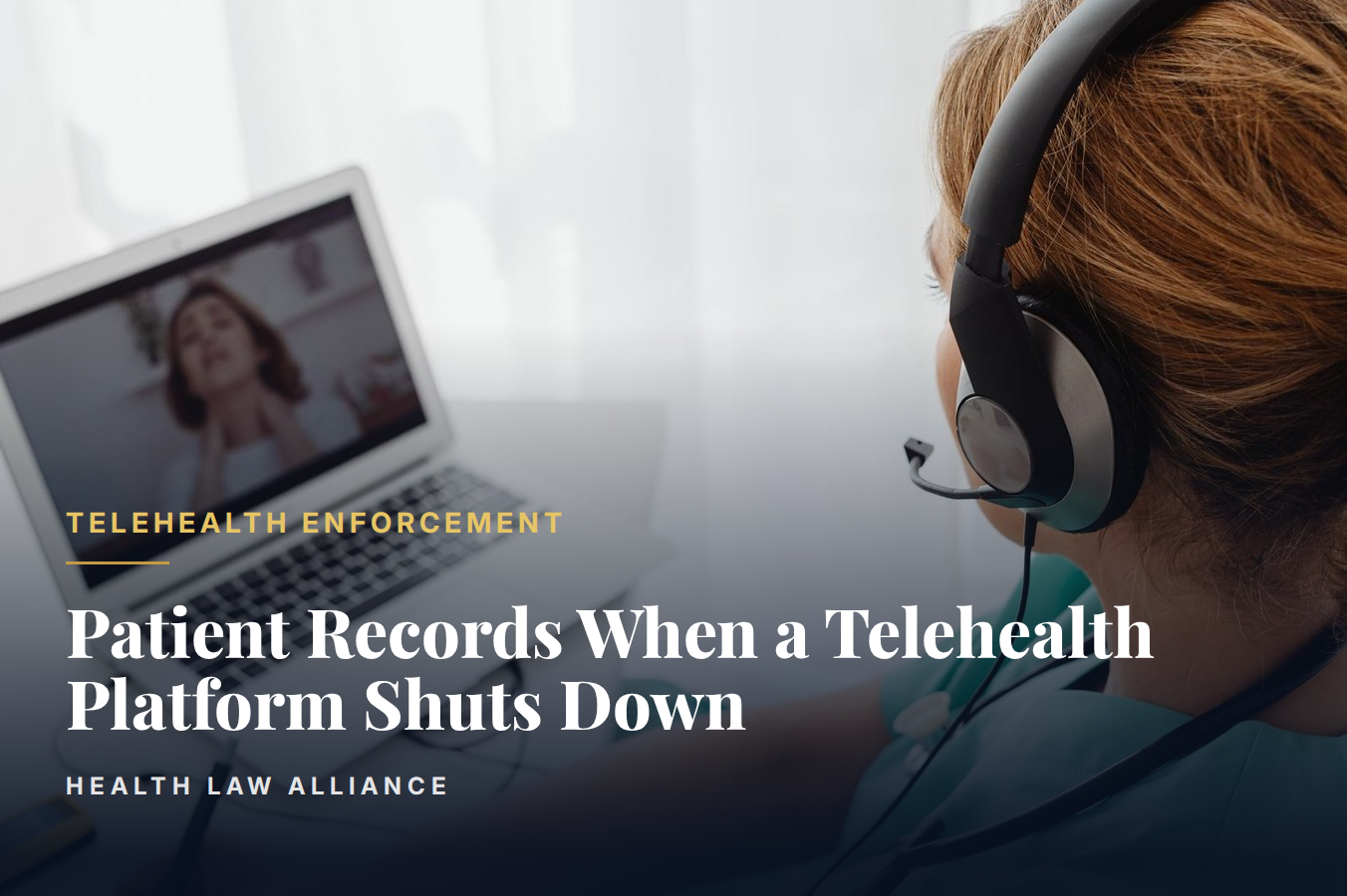 Patient Records When a Telehealth Platform Shuts Down