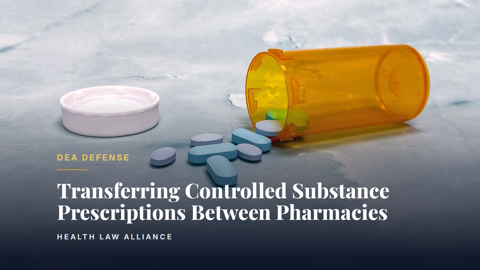 Transferring Controlled Substance Prescriptions Between Pharmacies