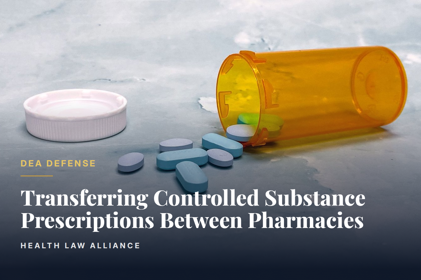 Transferring Controlled Substance Prescriptions Between Pharmacies