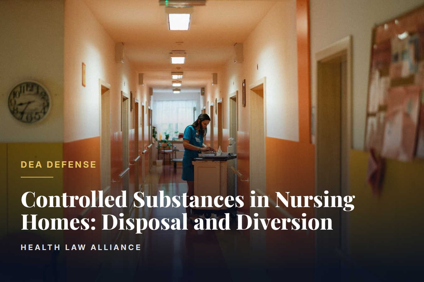 Controlled Substances in Nursing Homes: Disposal and Diversion