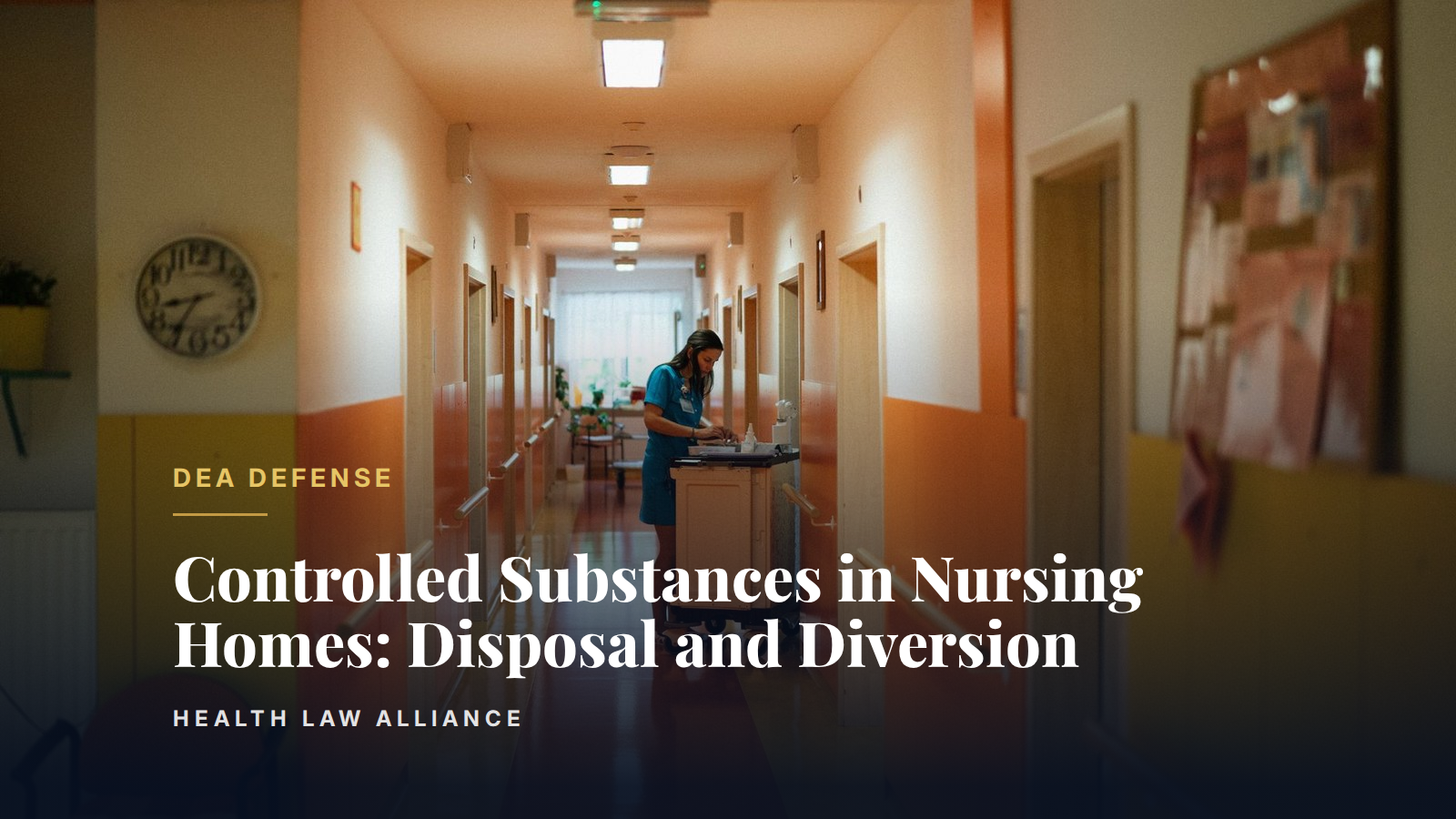Controlled Substances in Nursing Homes: Disposal and Diversion