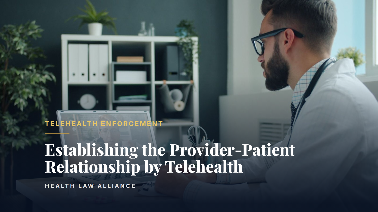 Establishing the Provider-Patient Relationship by Telehealth