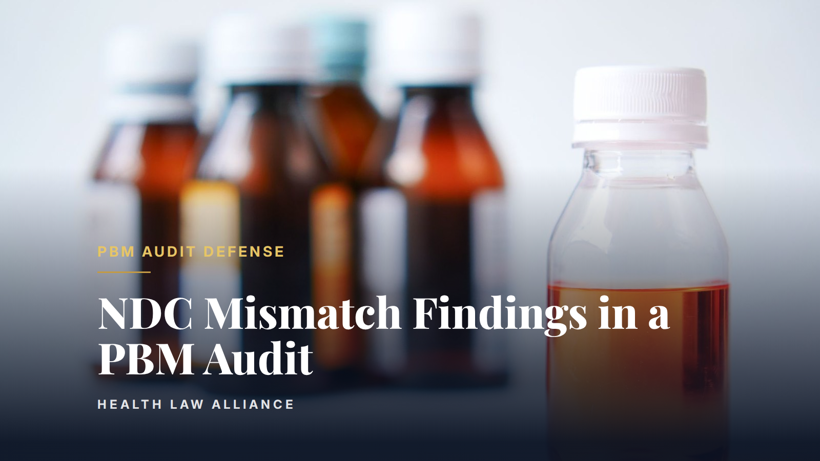 NDC Mismatch Findings in a PBM Audit