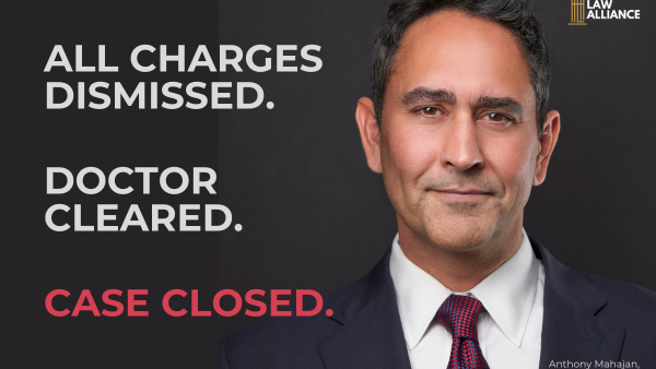 Federal Indictment Against NJ Doctor Collapses in Stunning DOJ Reversal