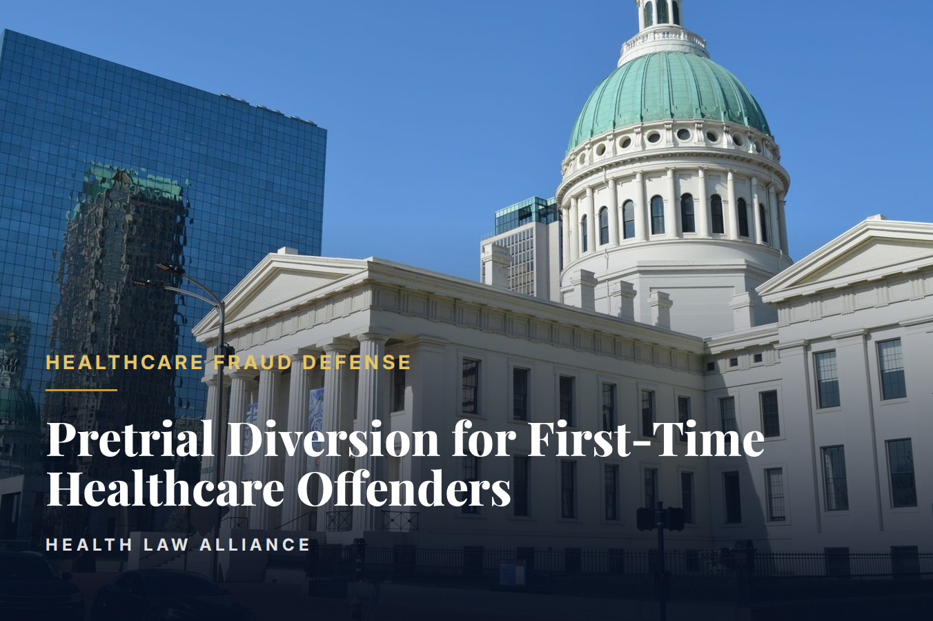 Pretrial Diversion for First-Time Healthcare Offenders