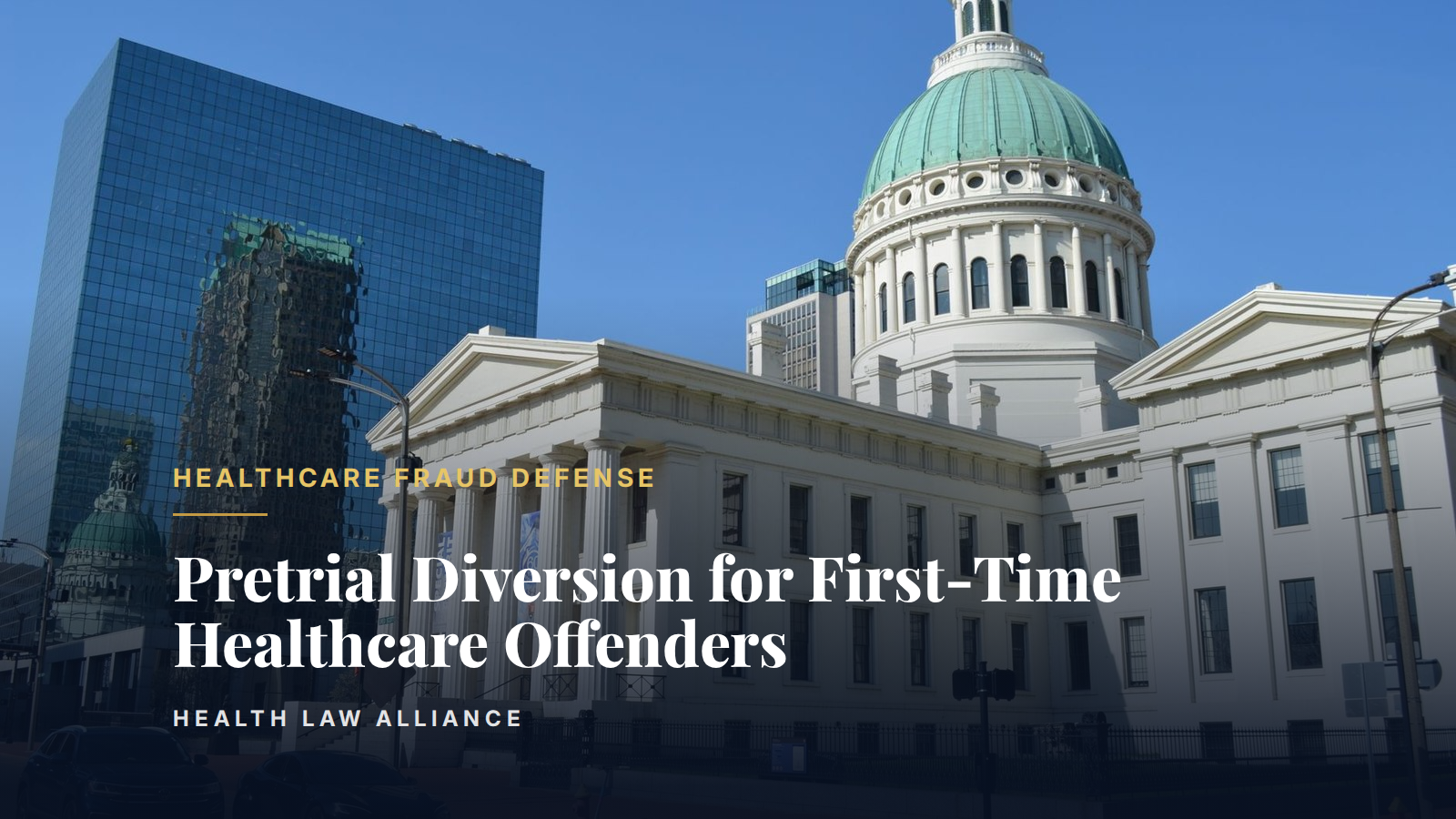 Pretrial Diversion for First-Time Healthcare Offenders