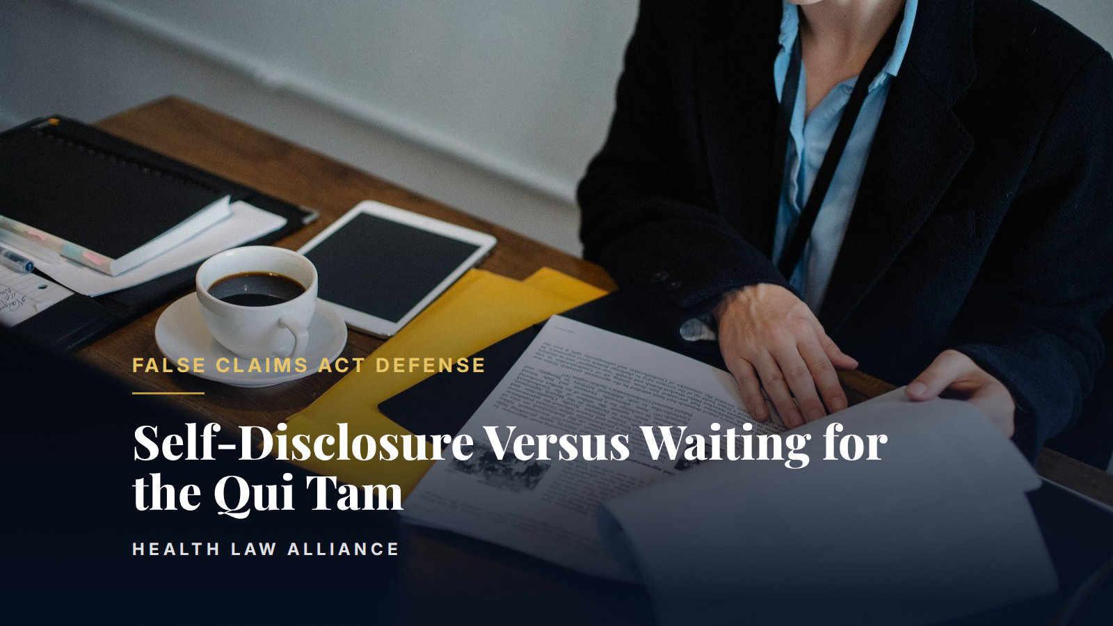 Self-Disclosure Versus Waiting for the Qui Tam