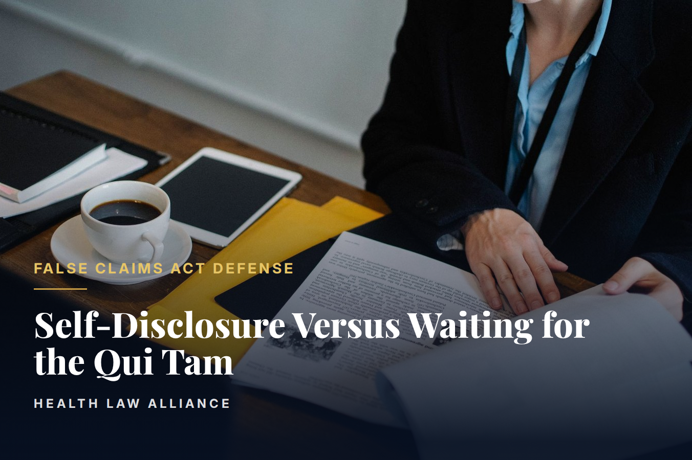 Self-Disclosure Versus Waiting for the Qui Tam