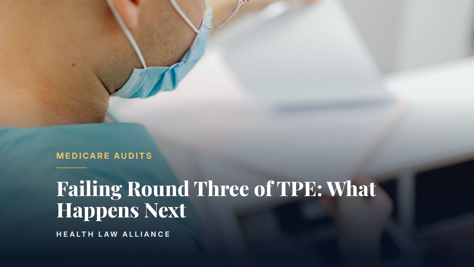 Failing Round Three of TPE: What Happens Next