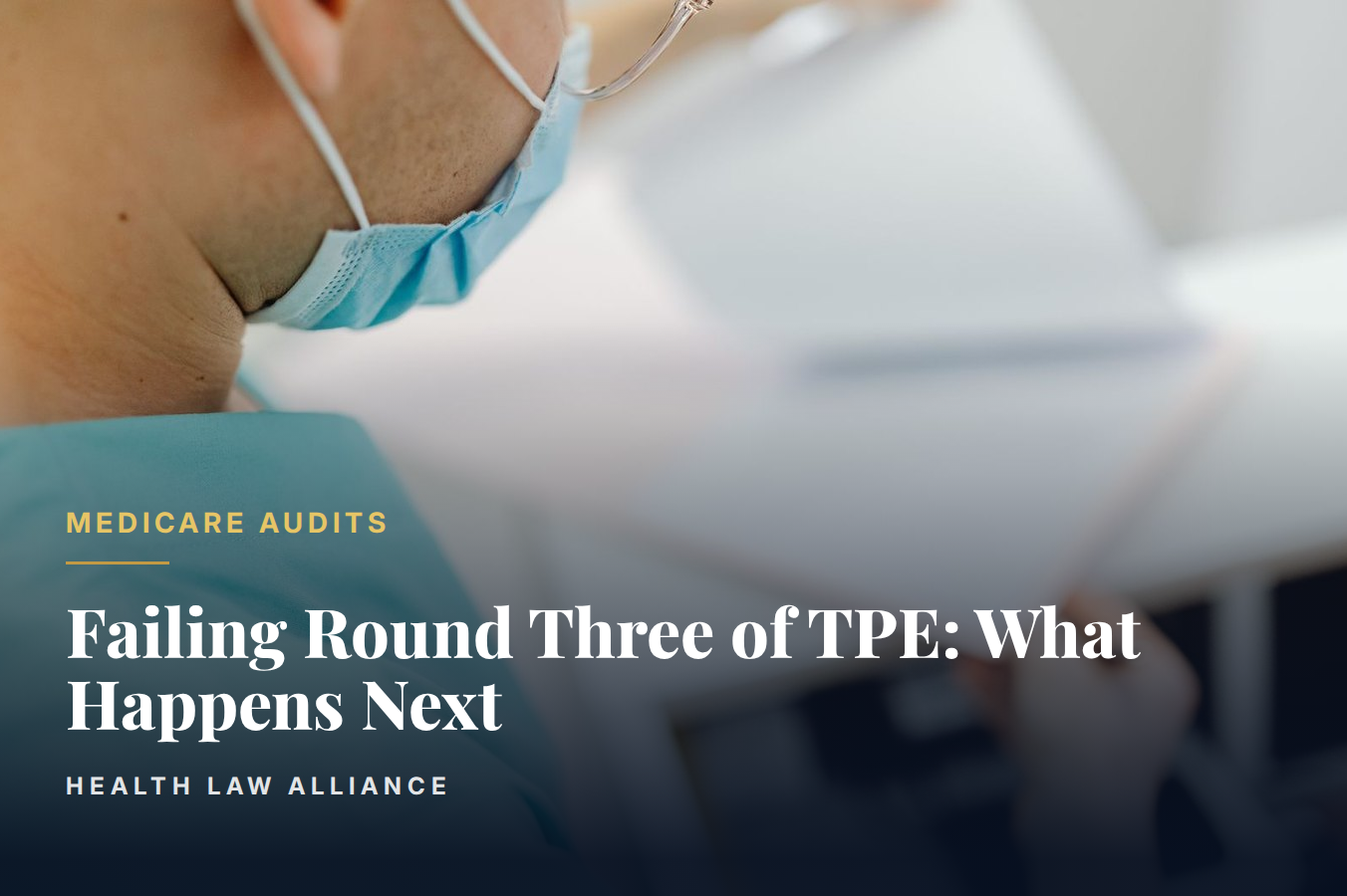 Failing Round Three of TPE: What Happens Next