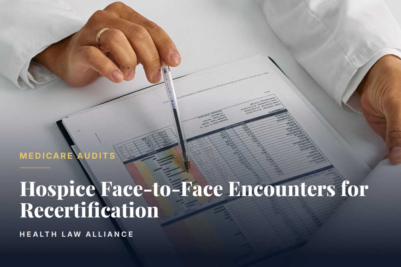 Hospice Face-to-Face Encounters for Recertification