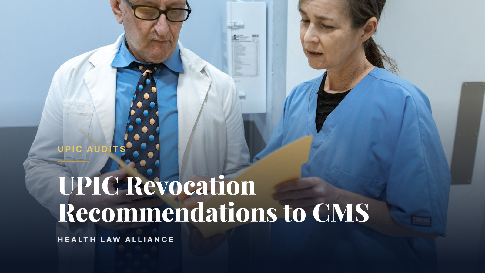 UPIC Revocation Recommendations to CMS