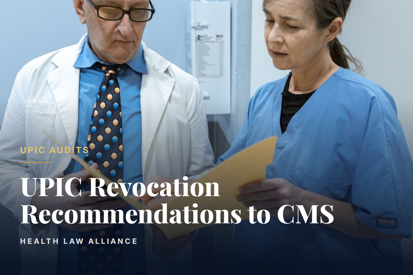 UPIC Revocation Recommendations to CMS