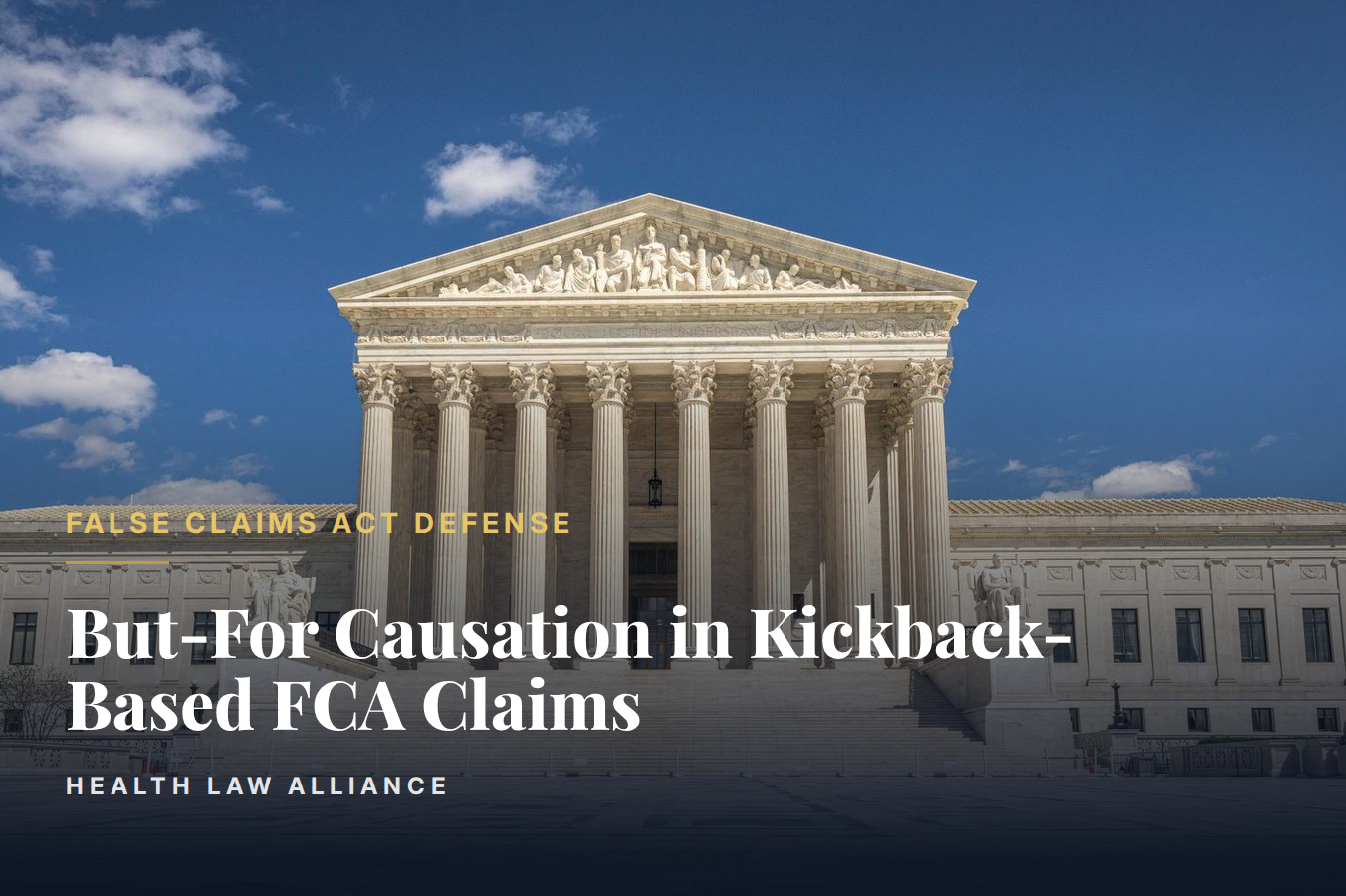 But-For Causation in Kickback-Based FCA Claims