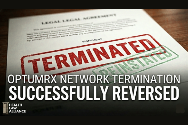 Health Law Alliance Successfully Reverses OptumRx’s Network Termination for a Michigan Pharmacy