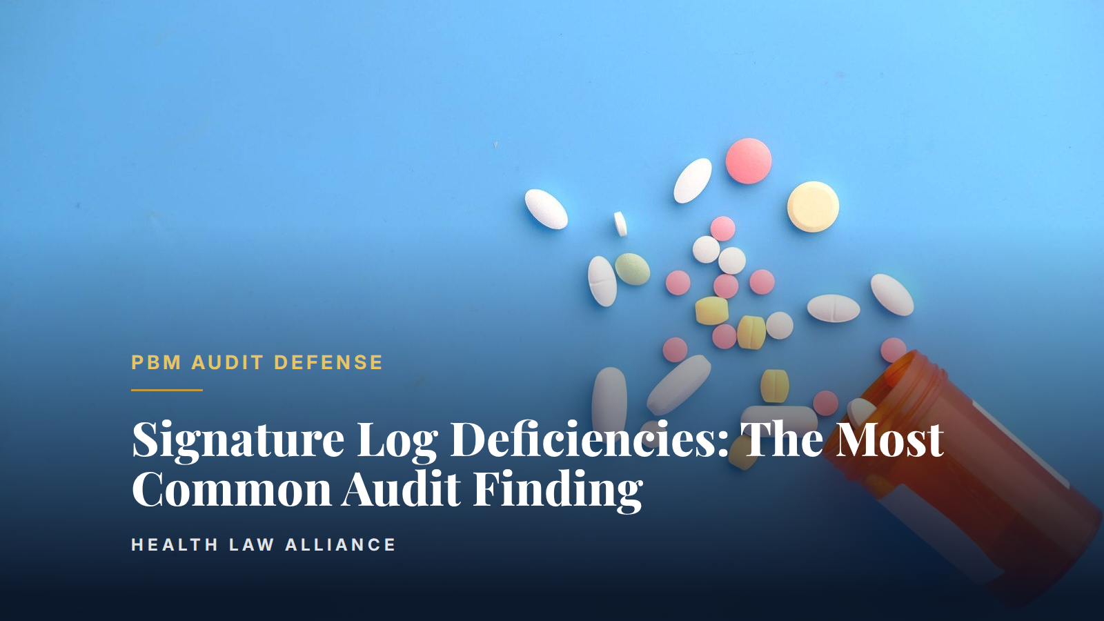 Signature Log Deficiencies: The Most Common Audit Finding
