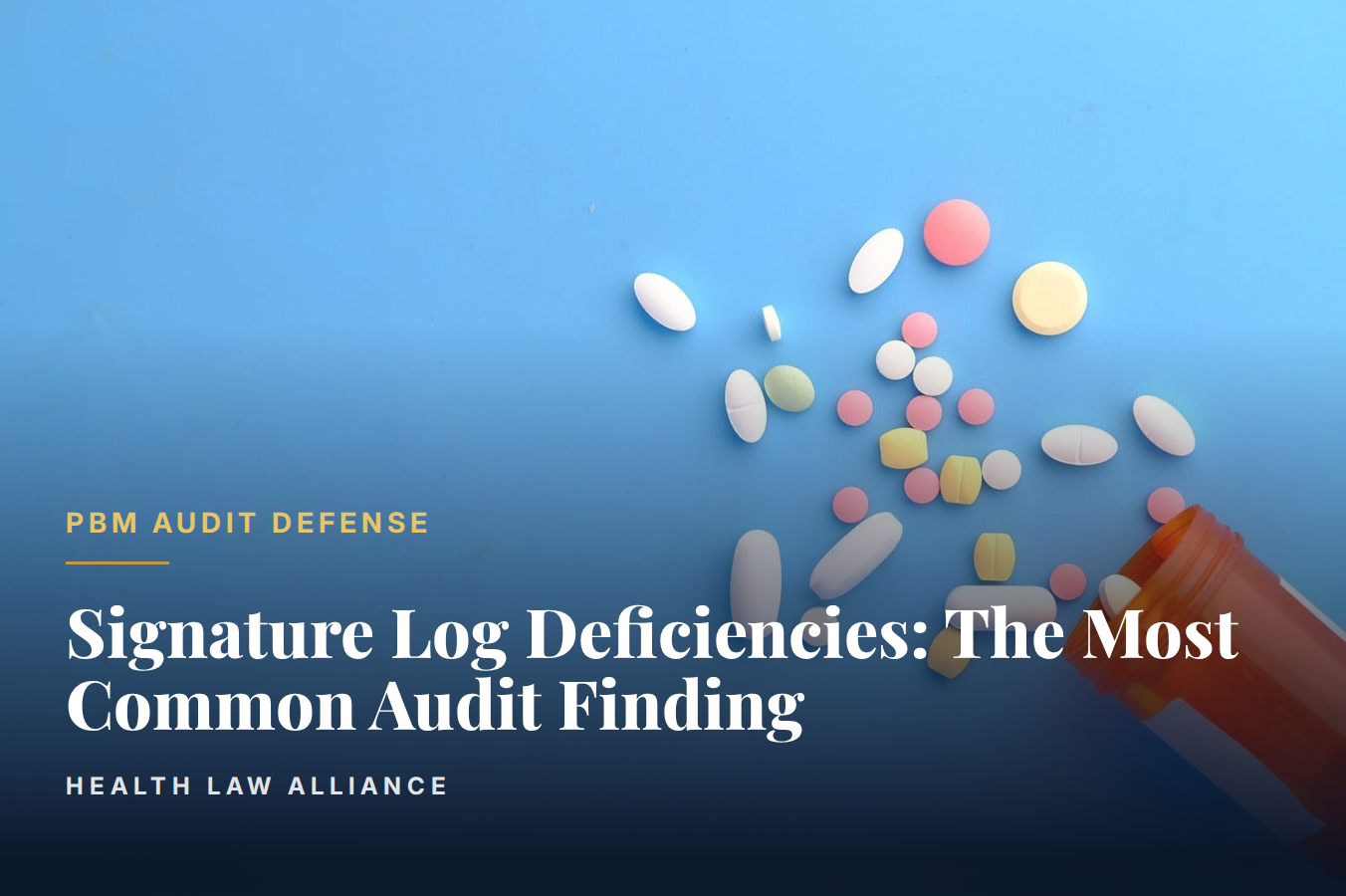 Signature Log Deficiencies: The Most Common Audit Finding