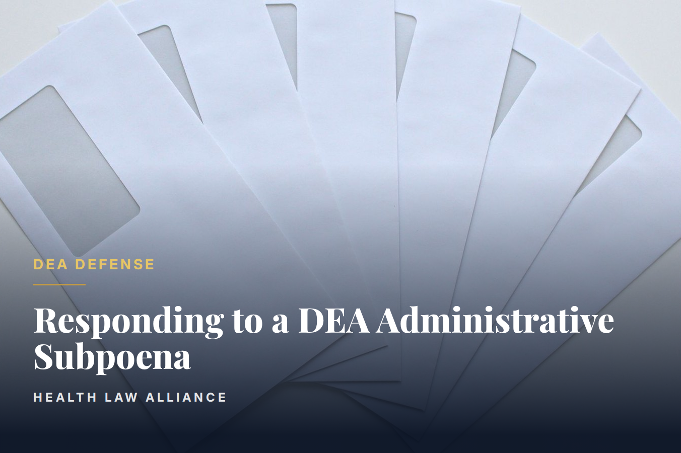 Responding to a DEA Administrative Subpoena