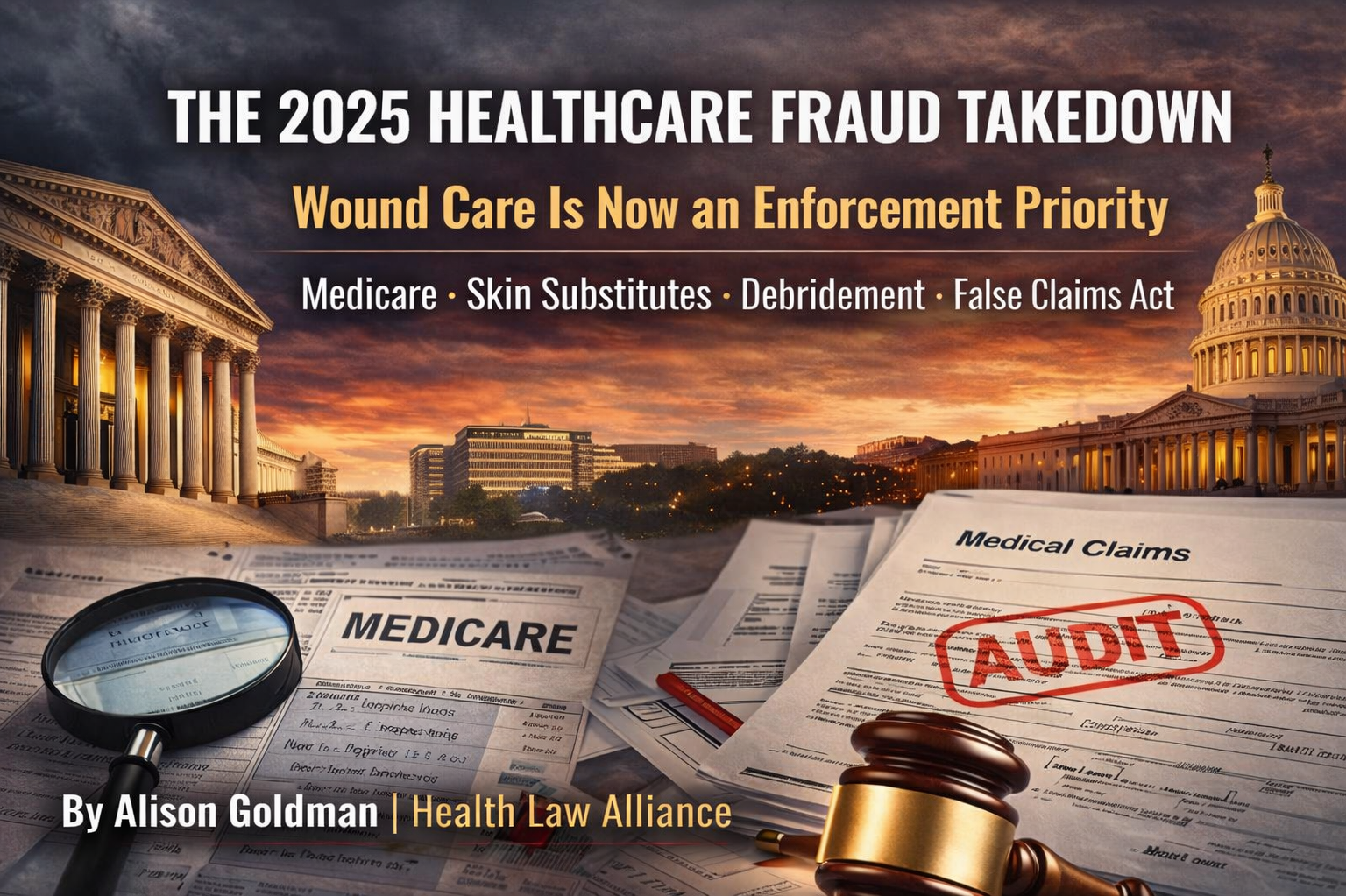 The 2025 Healthcare Fraud Takedown Is a Warning Shot for Wound Care Providers