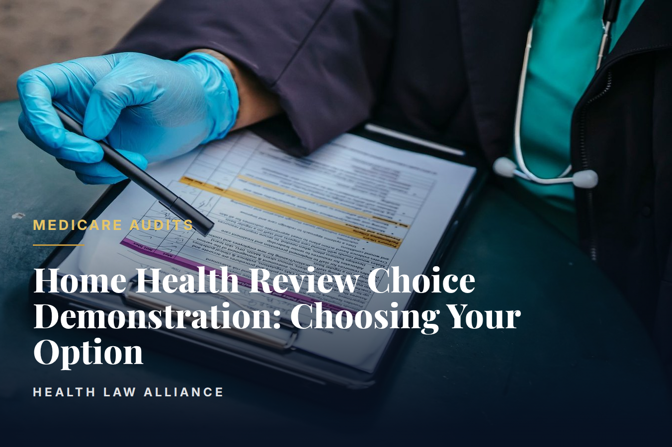 Home Health Review Choice Demonstration: Choosing Your Option