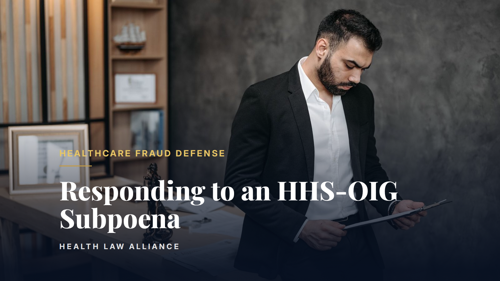 Responding to an HHS-OIG Subpoena
