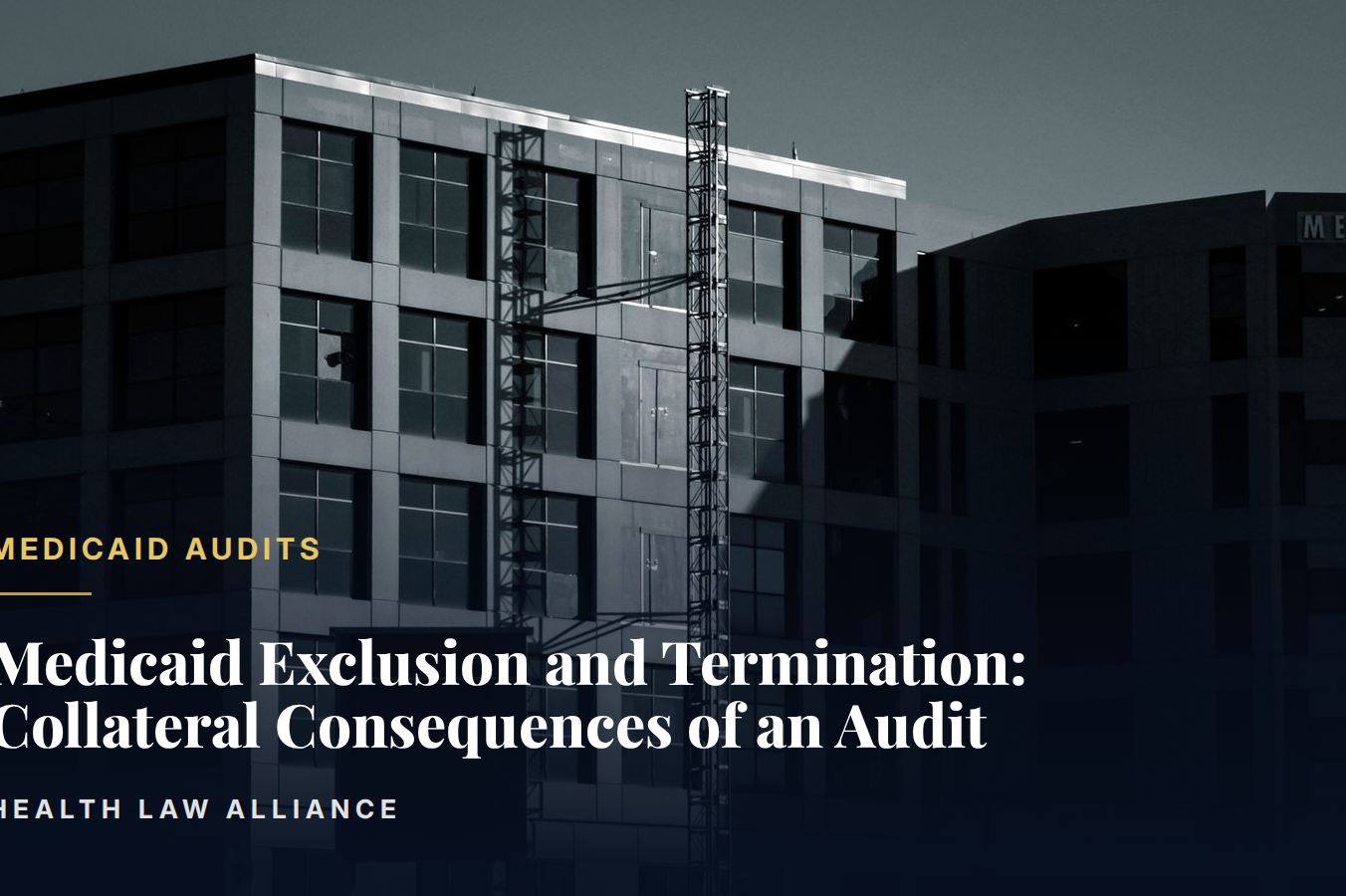 Medicaid Exclusion and Termination: Collateral Consequences of an Audit