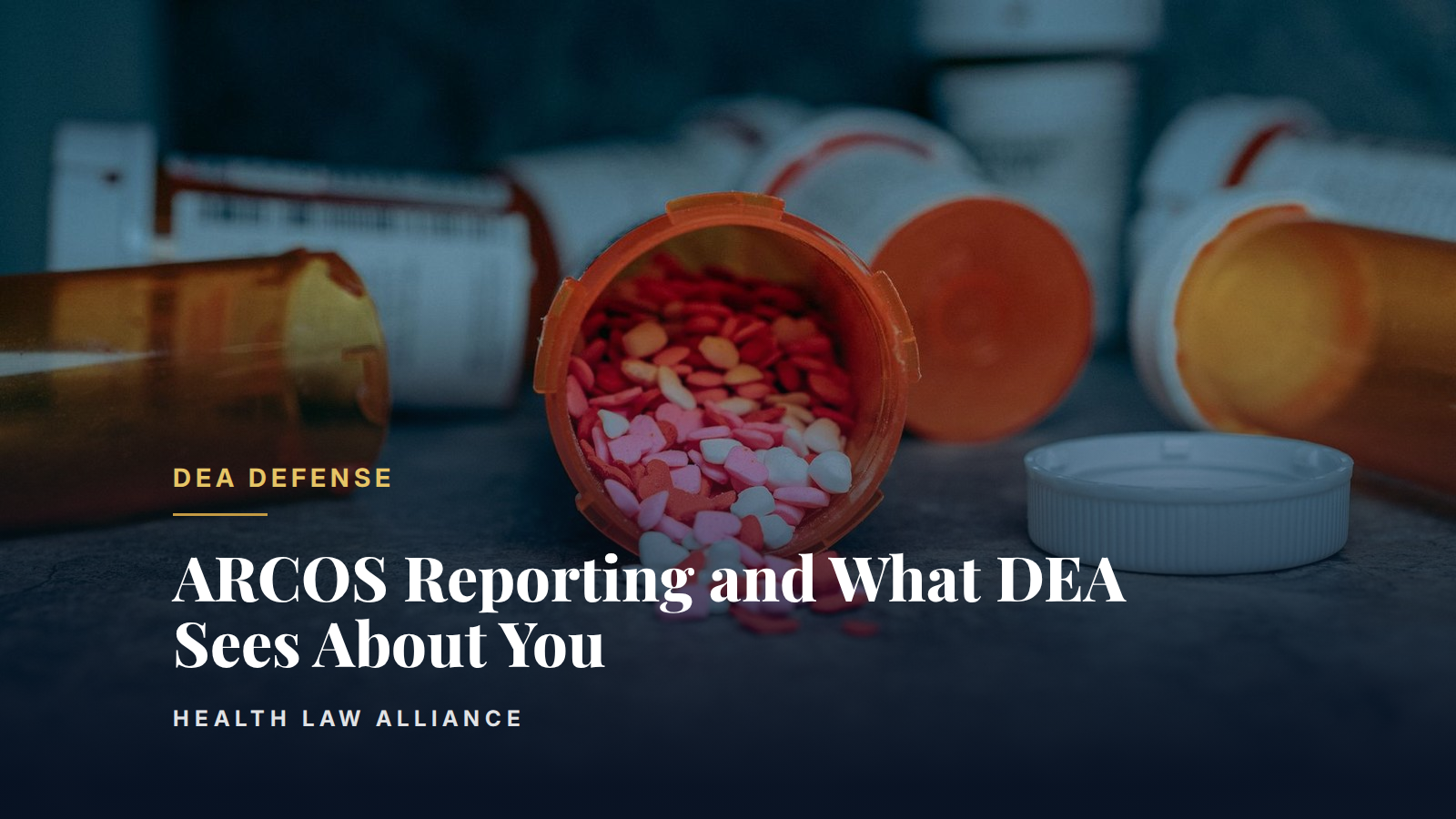 ARCOS Reporting and What DEA Sees About You
