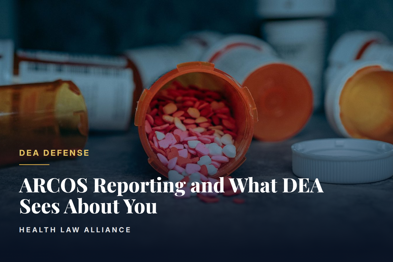 ARCOS Reporting and What DEA Sees About You