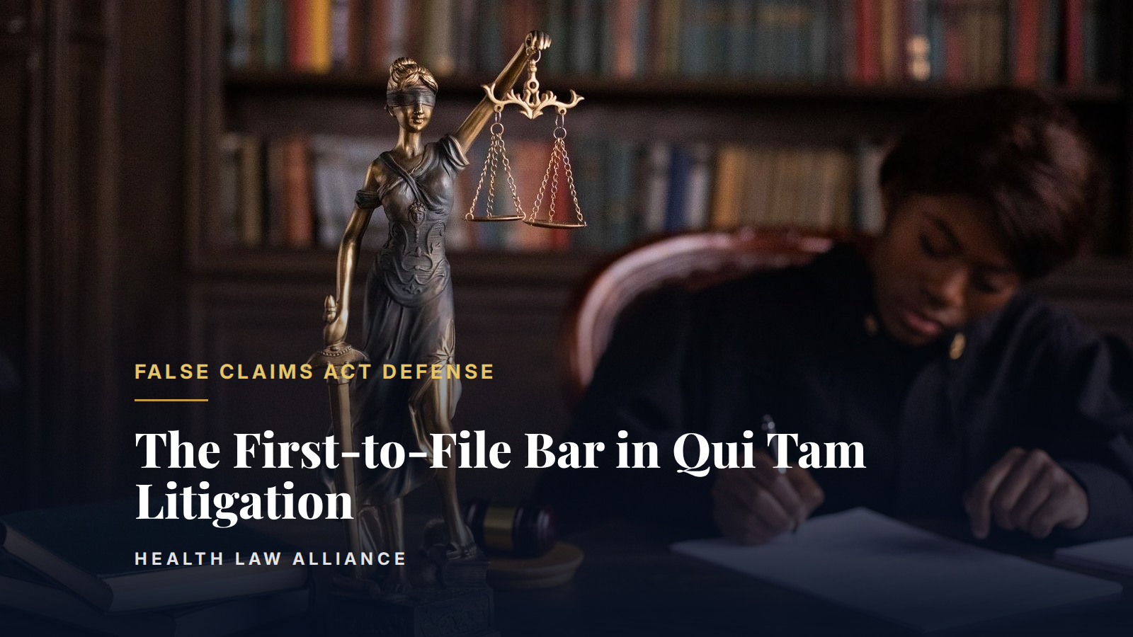 The First-to-File Bar in Qui Tam Litigation