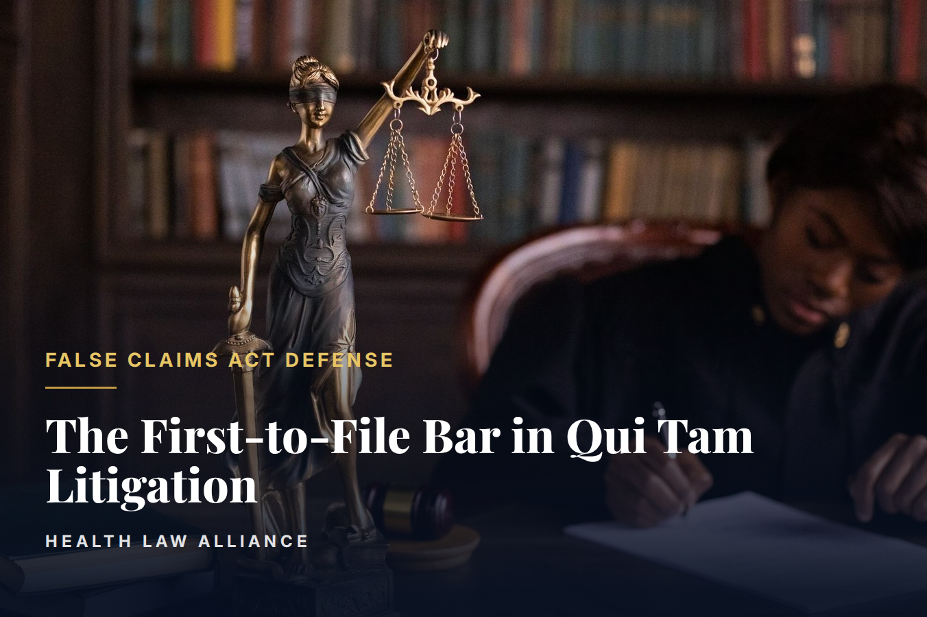 The First-to-File Bar in Qui Tam Litigation
